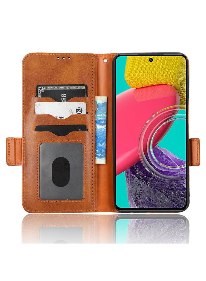 اس-توب جراب لهاتف Samsung Galaxy M53 5G، جراب جلدي بتصميم مثلث متماثل - Image 4