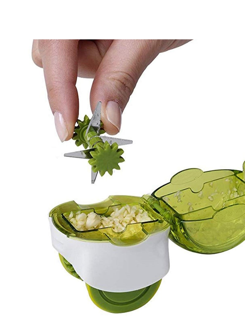 Excefore Manual Roller Garlic Chopper, Garlic Grinder, Garlic Press, Garlic Kitchen Gadget Best Rolling Garlic Chopper Easy to Use and Clean  - Image 3
