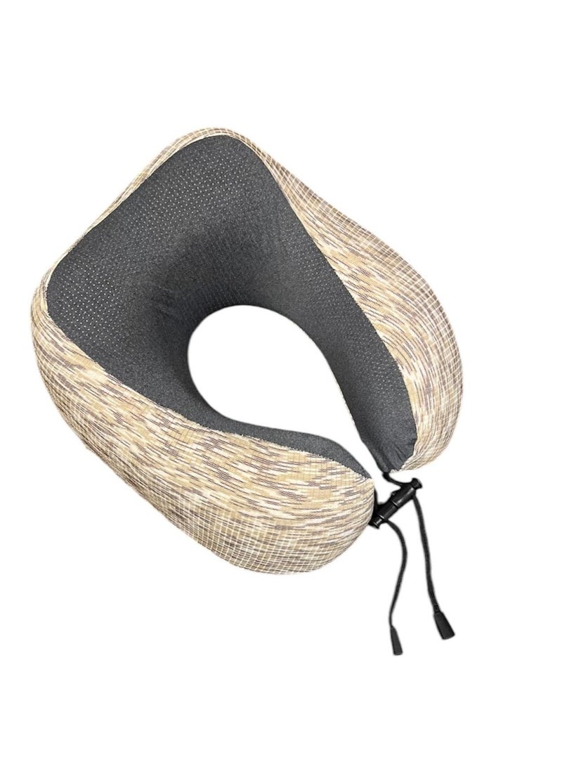 VIO Travel Pillow Memory Foam Neck Pillow U Shape Head Pillow With Comfortable Breathable Washable Cover Pillow for Car Airplane Bus Train Travel Home Use  - Image 2