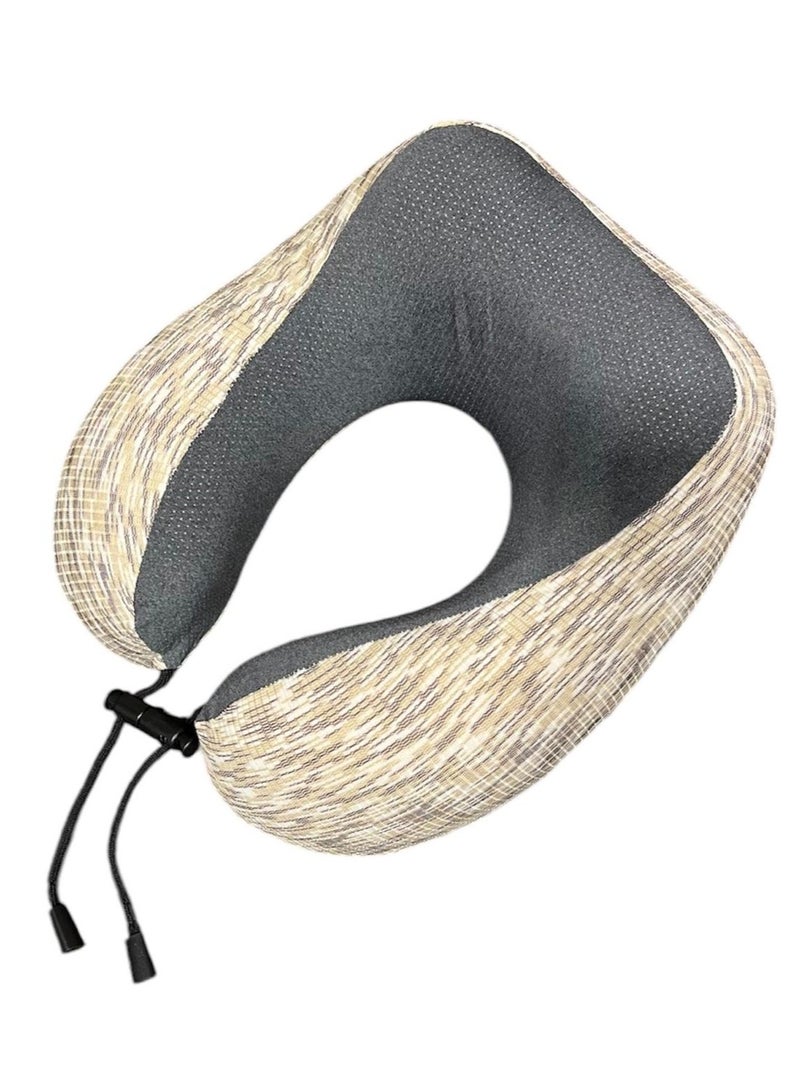 VIO Travel Pillow Memory Foam Neck Pillow U Shape Head Pillow With Comfortable Breathable Washable Cover Pillow for Car Airplane Bus Train Travel Home Use  - Image 5