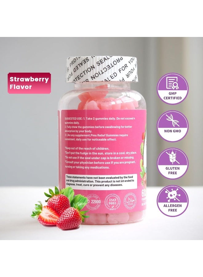 Wins Town حلوى تخفيف متلازمة ما قبل الحيض للنساء - 60 حبة - Image 2