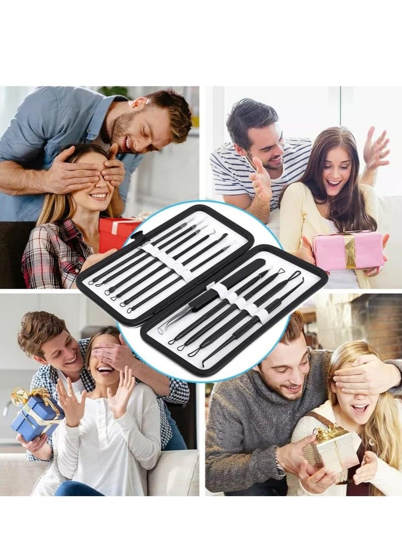 Y&D Pimple Popper Tool Kit, 10 Pcs Blackhead Remover Zit for Blemish, Teenitor Extractor and Safe Treatment Acne Kit Black Head Extractions Comedone  - Image 5