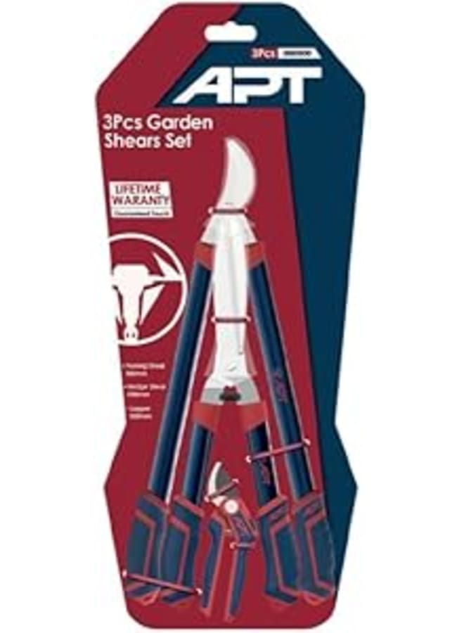 APT XT AH1150110 Garden 3-Pieces Set, Multicolour