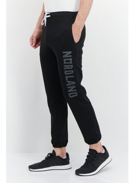 Nordland Men Sportswear Fit Outdoor Sweatpants, Black  - Image 4