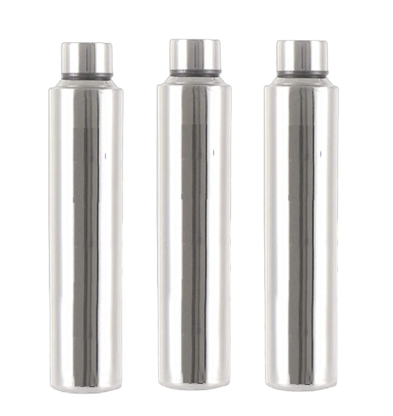 SJE WARE Sjeware Stainless Steel Water Bottle, Fridge Water Bottle Set Size - 1 Liter Set of 3 - Image 1