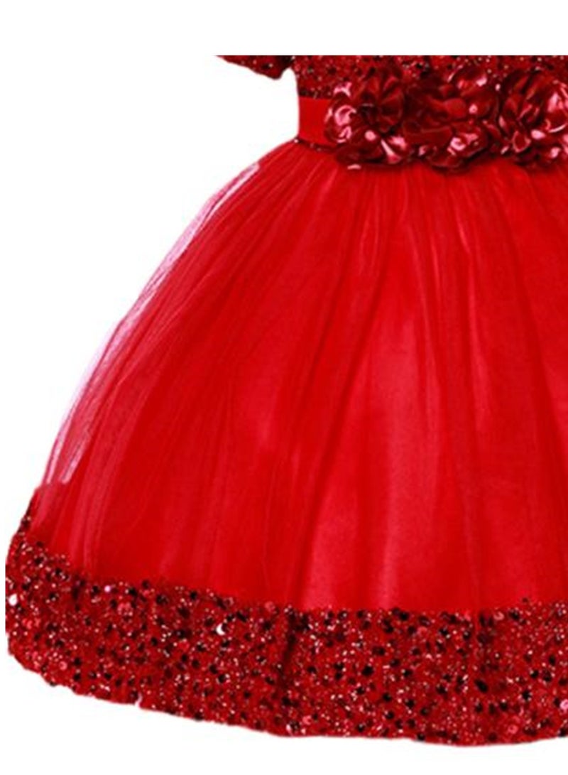 Children's Dresses Princess Dresses Flower Girl Wedding Dresses Performance Costumes - Image 3