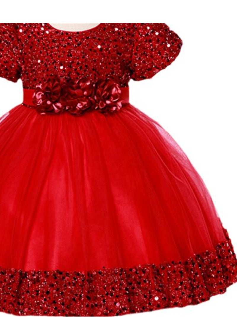 Children's Dresses Princess Dresses Flower Girl Wedding Dresses Performance Costumes - Image 4