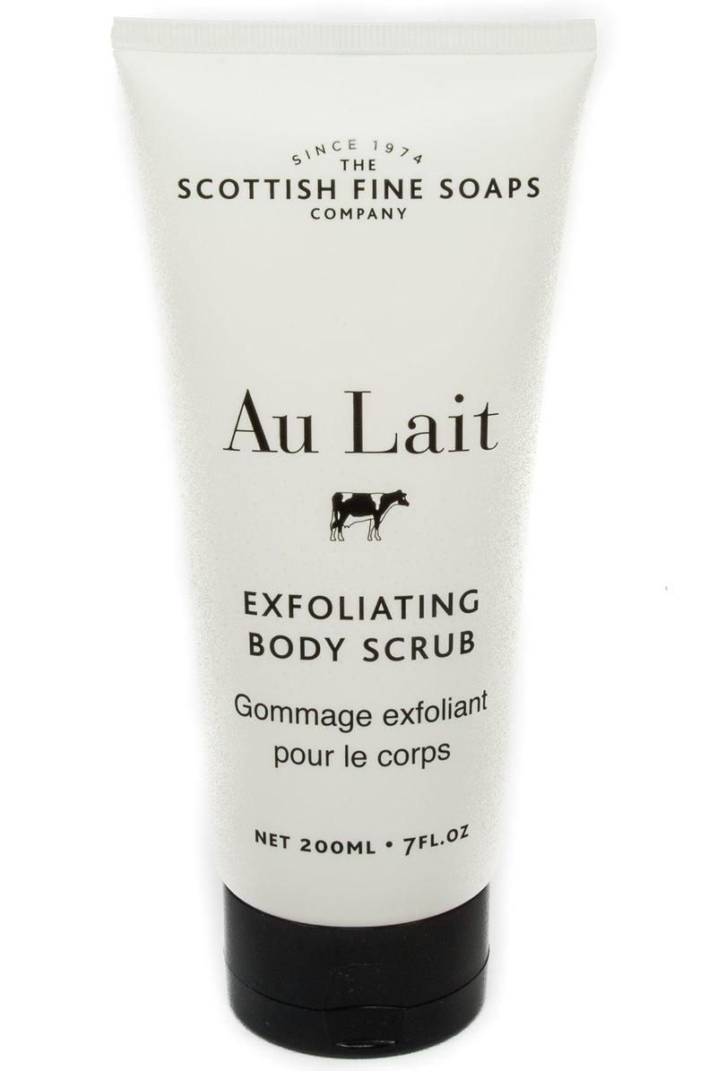 Scottish Fine Soaps Company Au Lait Exfoliating Body Scrub 7 Fl Oz. - Image 1