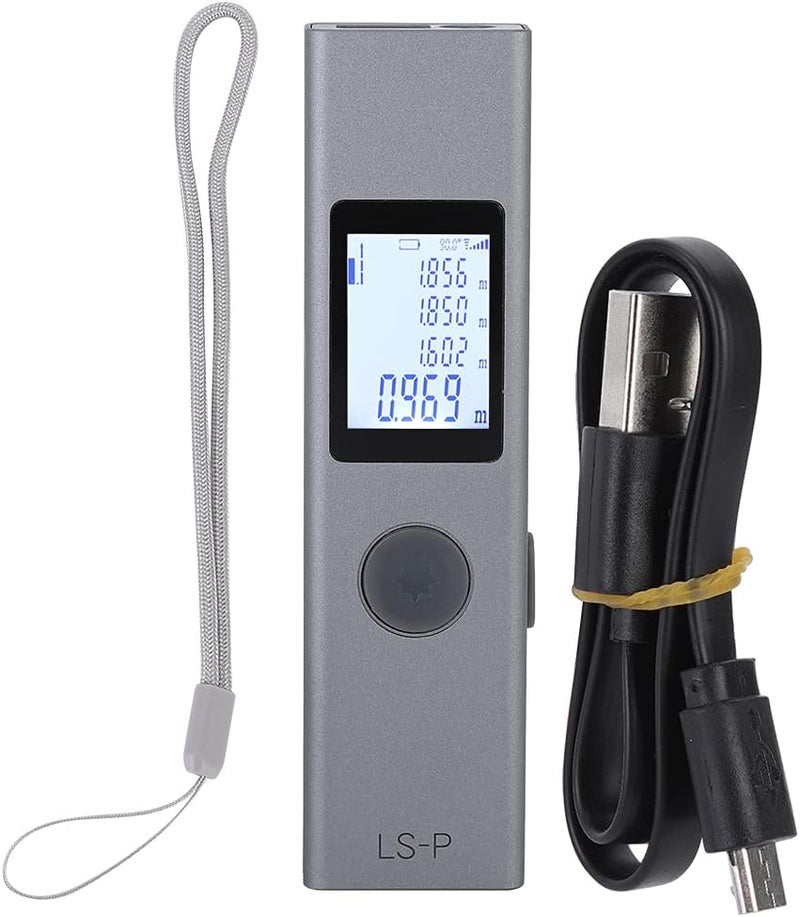 Quick assemble 40m Digital Distance Meter with USB Charging,11 in Multifunction Rangefinder & Large LCD Display Upgraded quality - Image 1