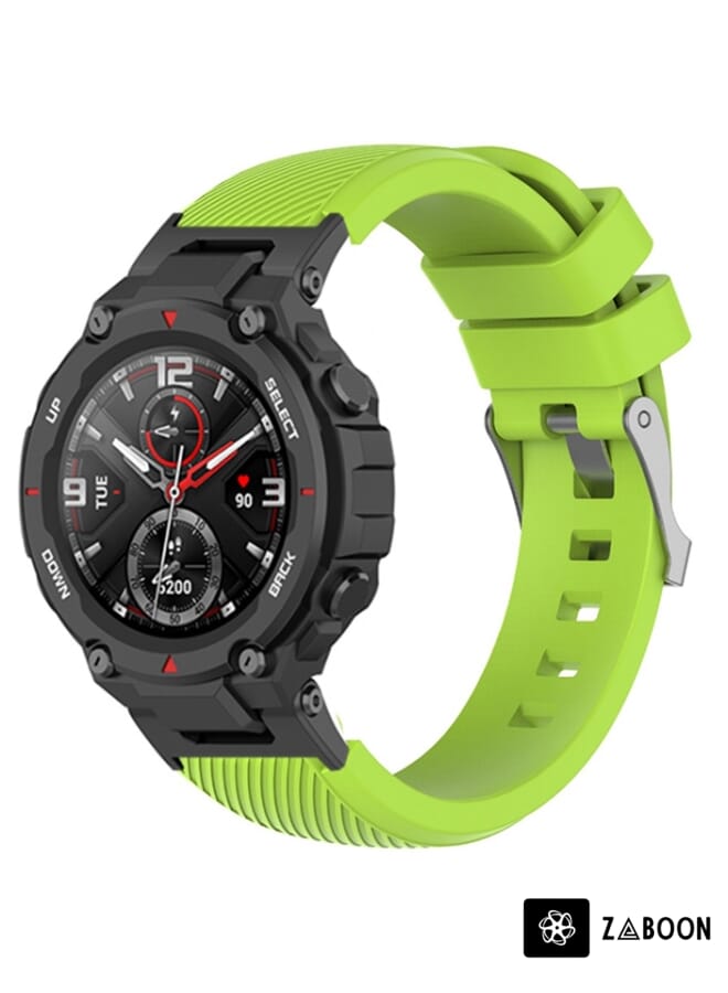 Zaboon Amazfit T-Rex / T-Rex Pro / Ares Twill Silicone Watch Band - Image 1