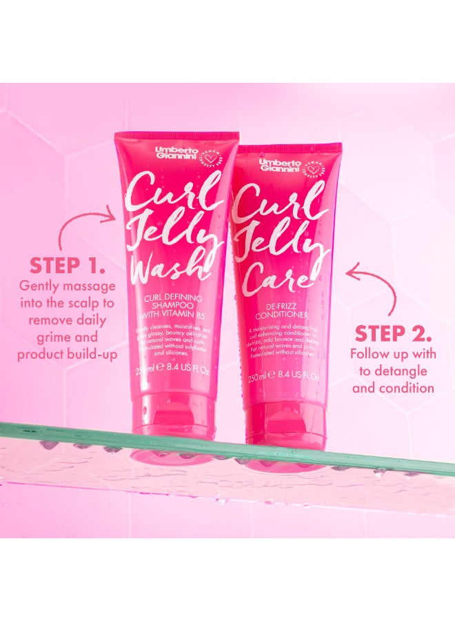 Umberto Giannini بلسم جل لفك تشابك الشعر المجعد - يرطب ويفك تشابك التجاعيد، يترك الشعر ناعماً ومرناً وسهل التحكم (250 مل) - Image 4