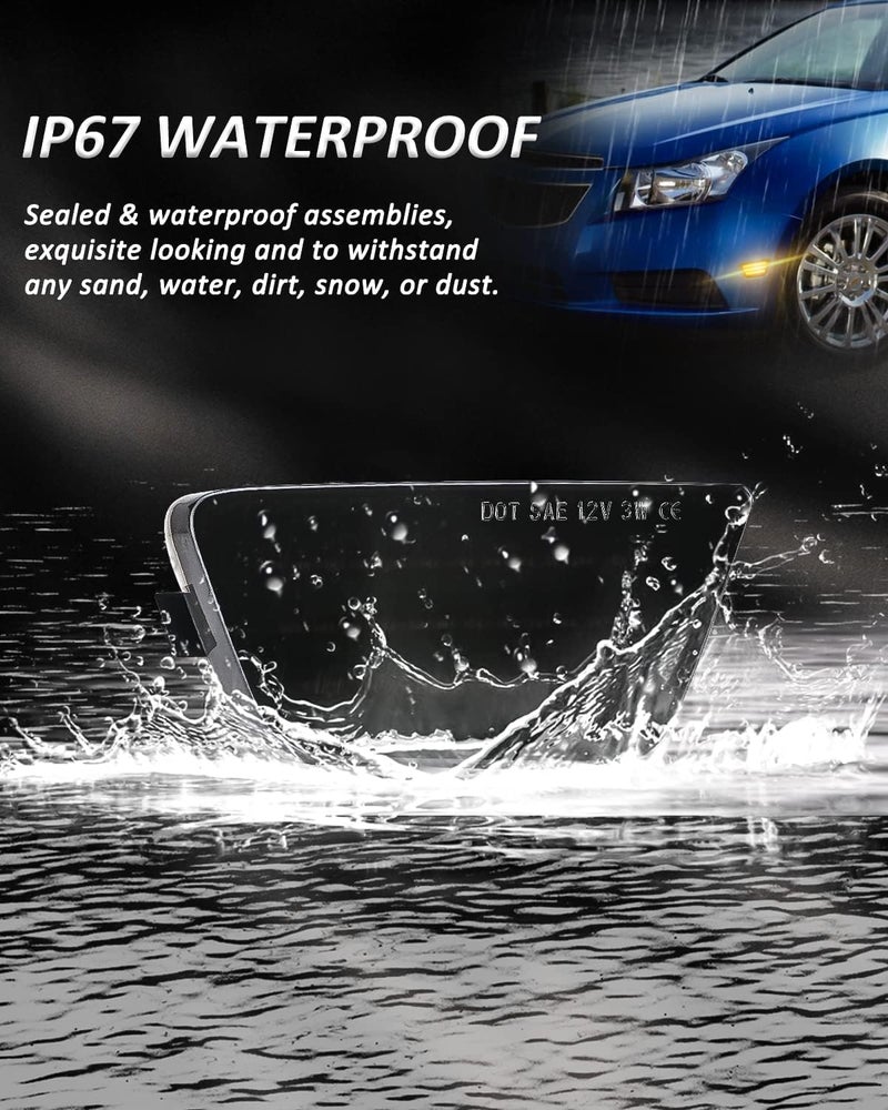 Bestview مجموعة مصابيح LED الجانبية من بيستفيو لسيارة شيفروليه كروز - Image 5