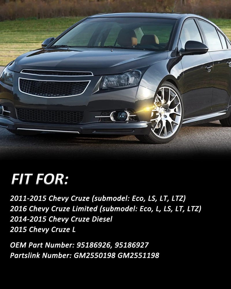 Bestview مجموعة مصابيح LED الجانبية من بيستفيو لسيارة شيفروليه كروز - Image 3