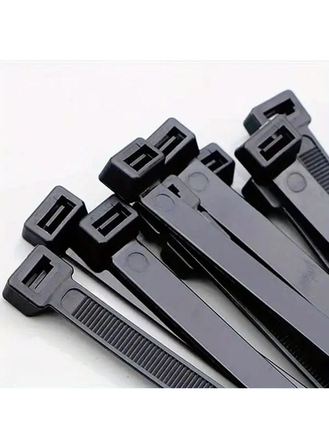 250 قطعة 10 بوصة أربطة كابلات ثقيلة ذاتية القفل بقوة شد 25 رطلاً - Image 5