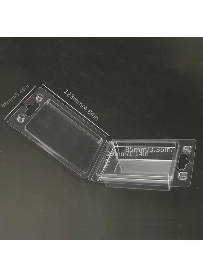 30pcs Clear PVC Clamshell Packaging Boxes Foldable Plastic Blister Cases For Hardware Electronics - Image 3