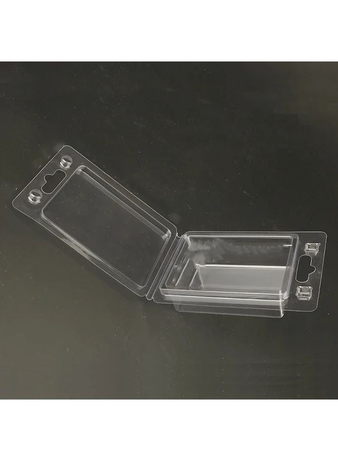 30pcs Clear PVC Clamshell Packaging Boxes Foldable Plastic Blister Cases For Hardware Electronics - Image 4