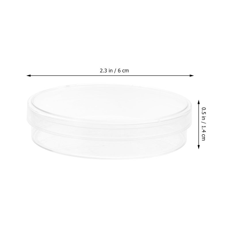 Sterile 6cm Petri Dishes 10 Pack with Lids for Cell Culture Microbiology Lab - Image 3