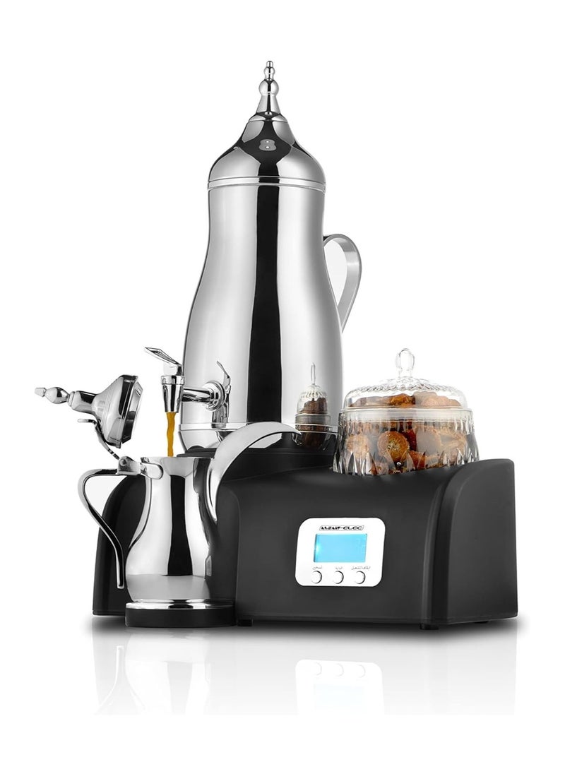 Gulf Dalla Luxury Arabic Coffee Maker, Cold Touch Handle, Automatic Keep Warm Function, LED Display Safe  - Image 2