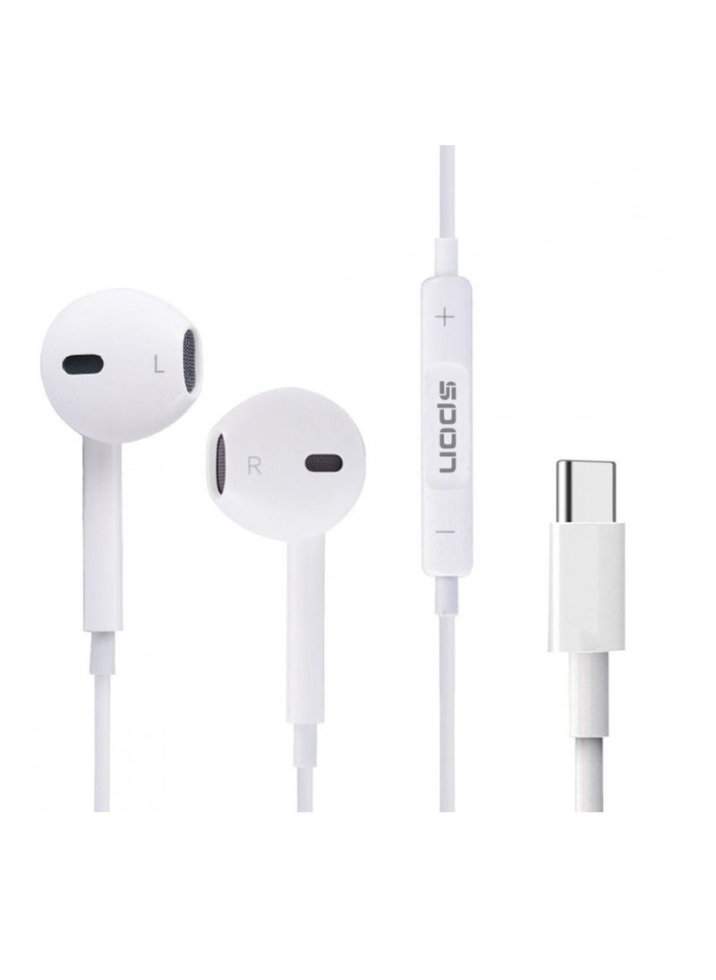 SPON - Wired Bluetooth Headset Type C By SPON - Image 1