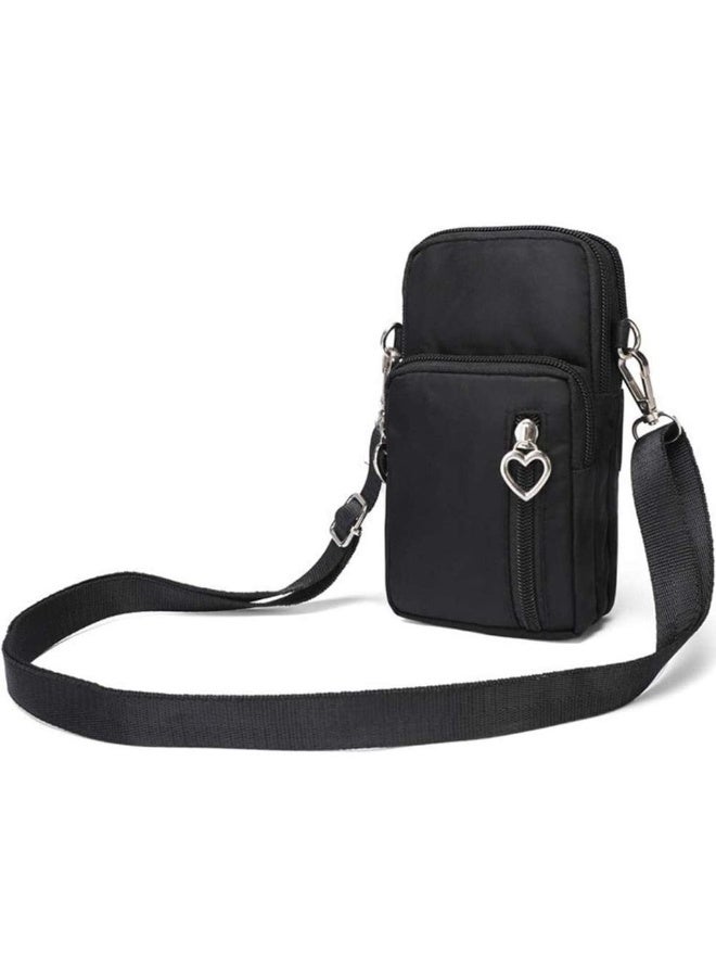 Cotton Woven Style Small Phone Bag Cellphone Case Crossbody Pouch Bag Shoulder Bag For IPhone 11 Pro Max Samsung Galaxy S10 Plus - Image 1