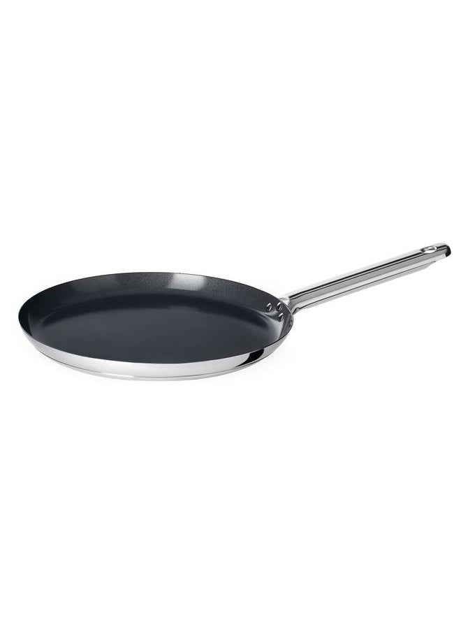 erorex - Crepe And Pancake Pan Stainless Steel And Non Stick Coating 24 Cm - Image 1