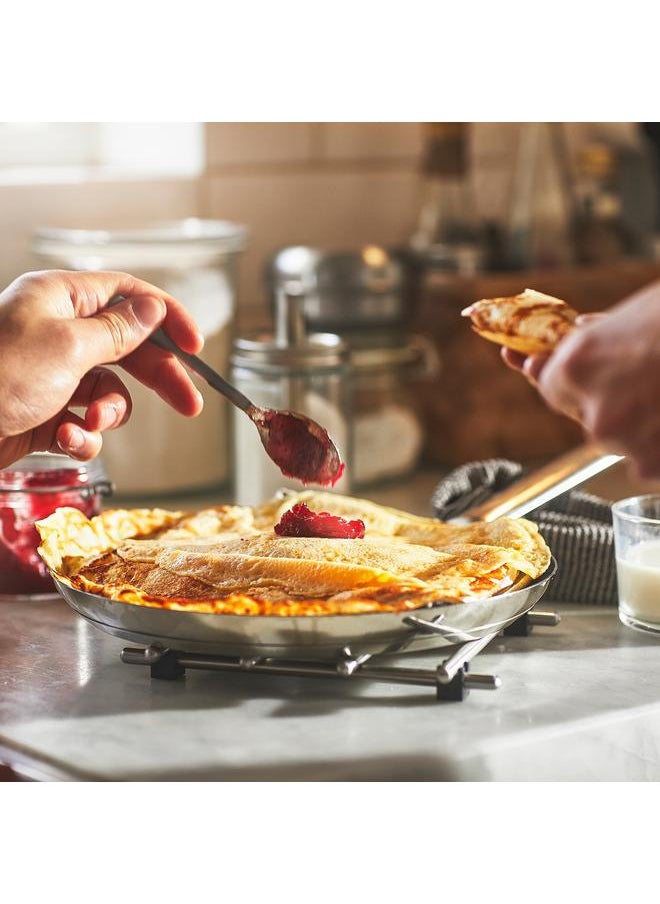 erorex - Crepe And Pancake Pan Stainless Steel And Non Stick Coating 24 Cm - Image 1