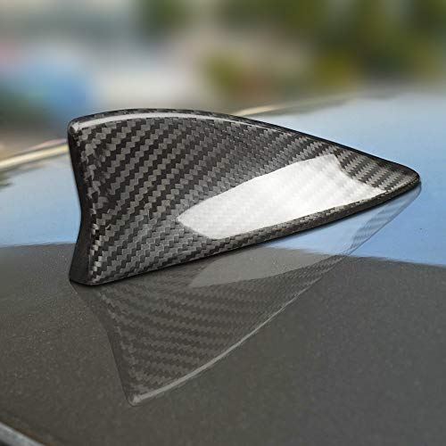 AIRSPEED Car Shark Fin Antenna Cover Radio Signal Base Carbon Fiber Exterior Trim for LEXUS LS ES IS LX NX CT RC UX LM RX Accessories (Black) - Image 5