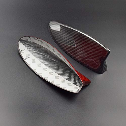AIRSPEED Car Shark Fin Antenna Cover Radio Signal Base Carbon Fiber Exterior Trim for LEXUS LS ES IS LX NX CT RC UX LM RX Accessories (Black) - Image 3