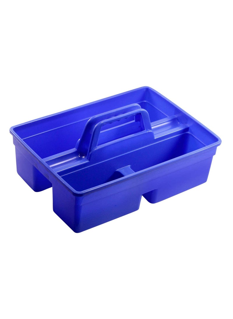Generic Miracle inc Caddy Basket, [Blue, Pack of 1] Industrial Caddy Bucket, Bathroom Caddy, Caddy Organizer, Organizer Basket, Bathroom Organizer Basket, Tool Organizer with Handle.63  - Image 1
