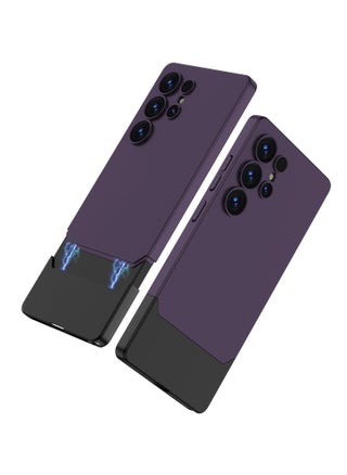Samsung Galaxy S25 Ultra Case Shockproof Tenon Splicing Structure Hard Case with Drop-Resistant Design - Stylish Anti-Scratch Finish in Purple - pzsku/Z0DC4EF57AB8C41E150D3Z/45/1742890967/f014530d-8d8e-4b7b-bf49-ba7a070bdd4b