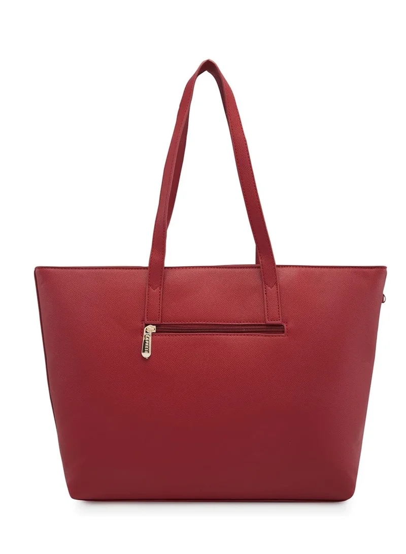 CAPRESE DAPHNY TOTE LARGE MAROON