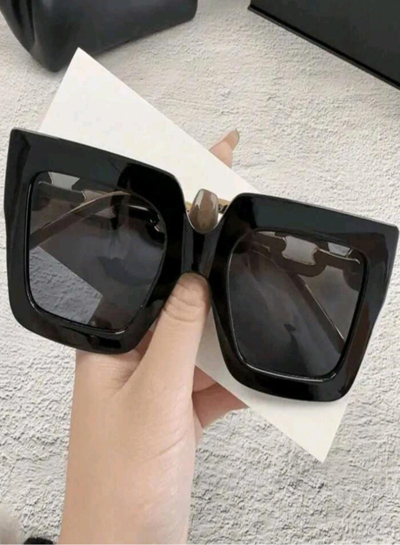 Shein 3pcs Fashionable European And American Style Large Frame Personality Y2k Beach Cute Beach Summer Eyeglasses For Women Beach Accessories For Women Glasses Shades - Image 2