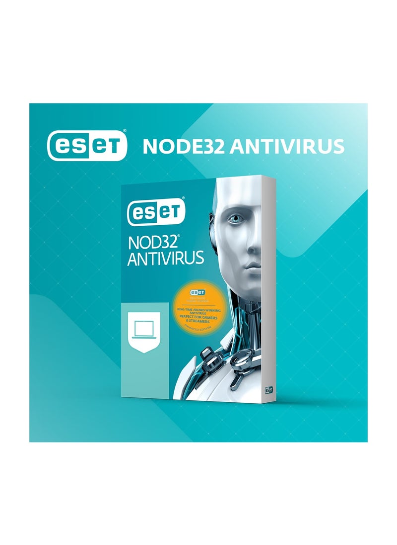 ESET - ESET NOD32 Antivirus Essential Security 2023 Edition, Secure windows and macOS devices. - Image 1
