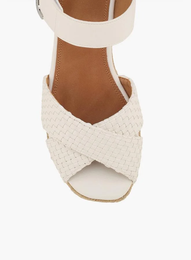 Peppermint WHITE Women Ankle Strap Espadrilles for Women | Best Price UAE
