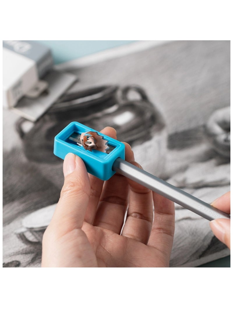 Dmast 12-Piece Sketch Pencil Set In Metal Tin Box - Image 5