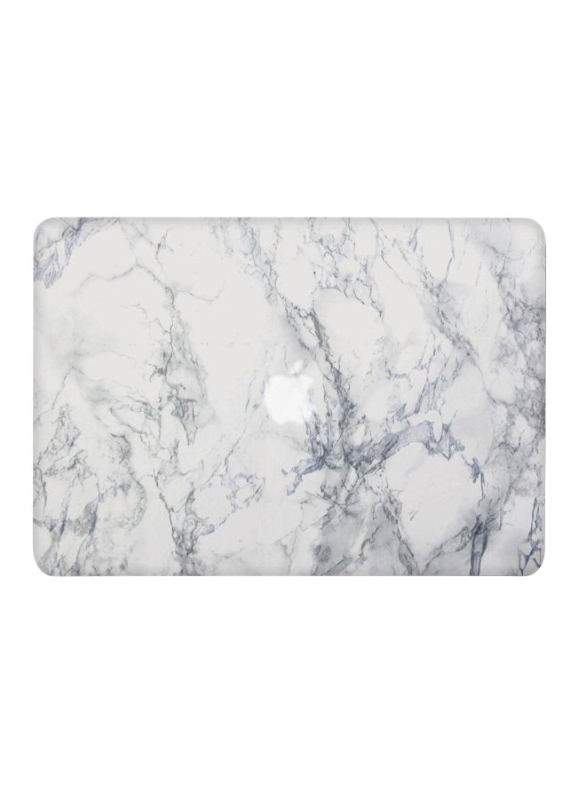NIBEMINENT Plastic Hard Case Cover For MacBook Pro 13.3-Inch White - Image 1