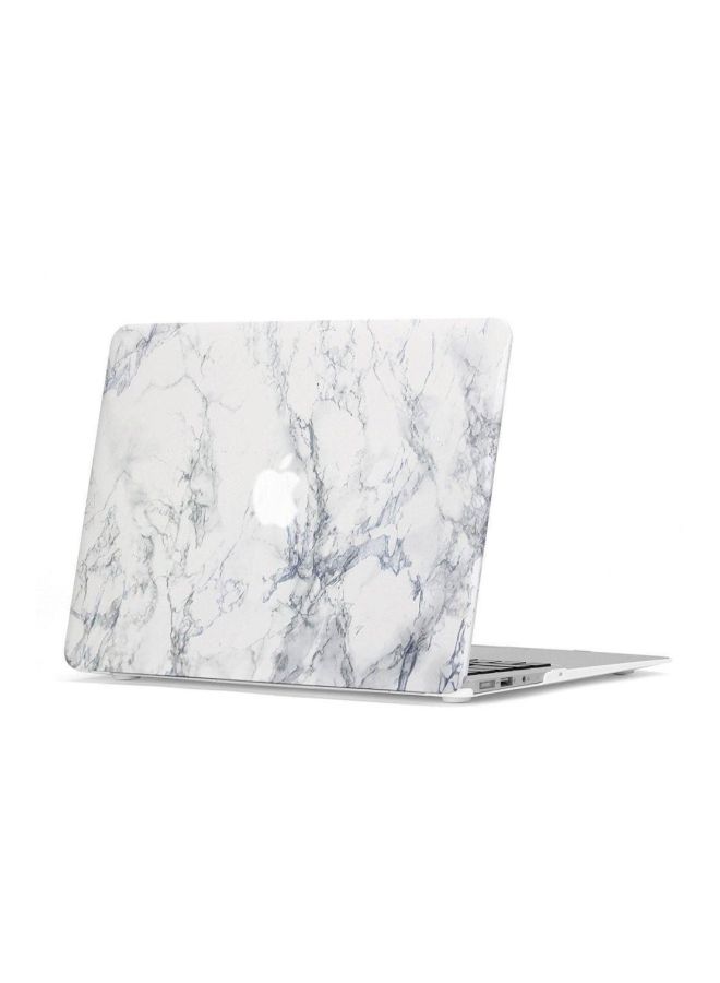 NIBEMINENT Plastic Hard Case Cover For MacBook Pro 13.3-Inch White - Image 2