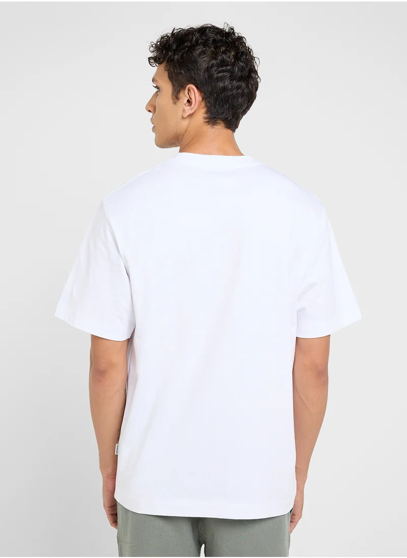 JACK & JONES Jorislington Logo Crew Neck T-Shrt