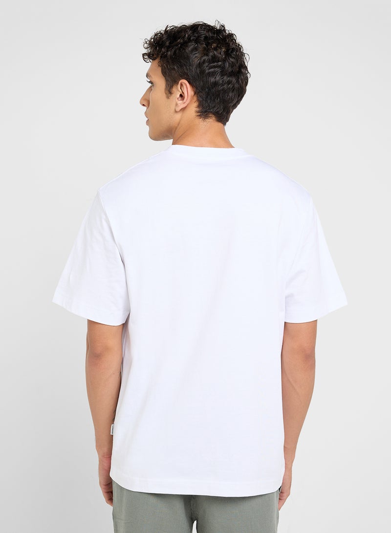 JACK & JONES Jorislington Logo Crew Neck T-Shrt - Image 2