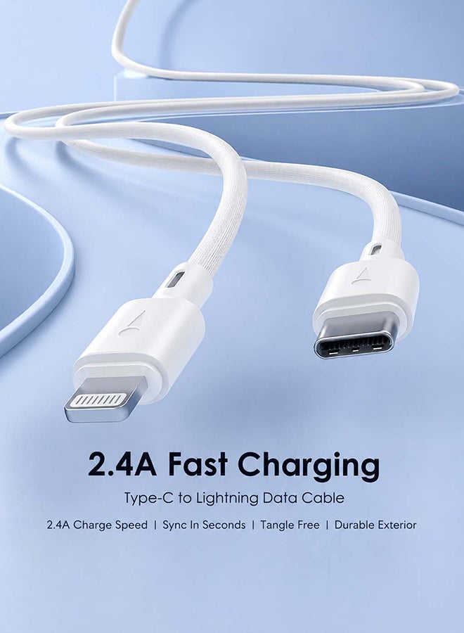 أورايمو كابل RobustLine 30W من نوع C إلى لايتنينغ | 3A، 1M - Image 3