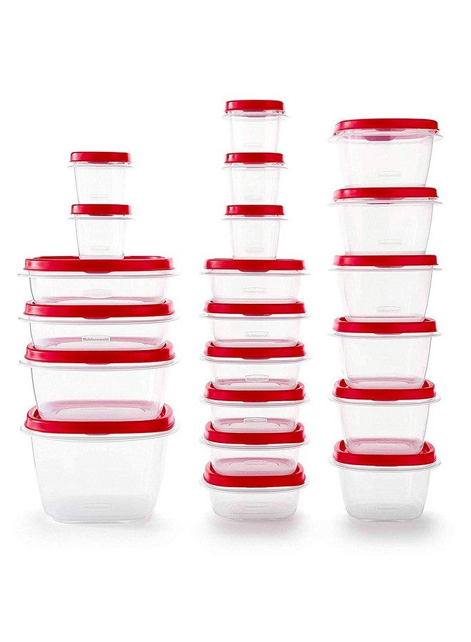 Rubbermaid حاويات تخزين الطعام من روبيرمايد 42 قطعة مع أغطية - Image 1