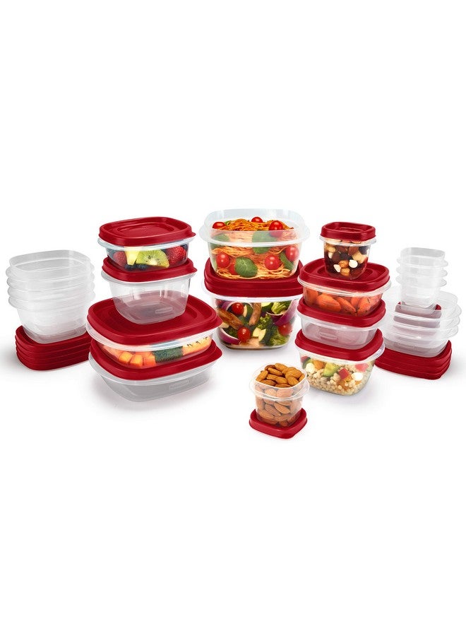 Rubbermaid حاويات تخزين الطعام من روبيرمايد 42 قطعة مع أغطية - Image 2