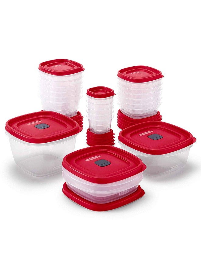Rubbermaid حاويات تخزين الطعام من روبيرمايد 42 قطعة مع أغطية - Image 3