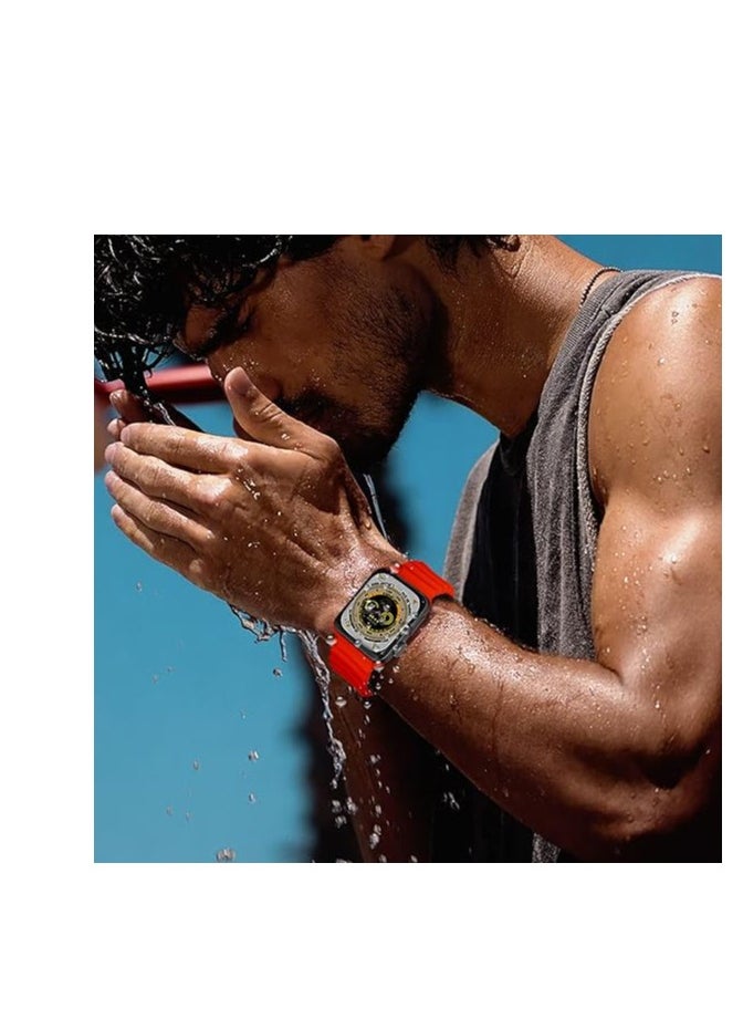 adhomax - New 2025 T800 Ultra Smart Watch, Series 8, Elegant Design 1.99", Infinite Display, Fitness Tracker, Heart Rate, Oxygen Monitor, Calls, Wireless Charging, Works With IOS, android for men, women - Image 1