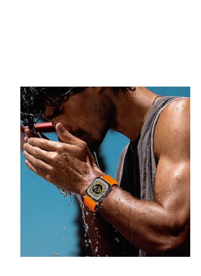 adhomax - New 2025 T800 Ultra Smart Watch, Series 8, Elegant Design 1.99", Infinite Display, Fitness Tracker, Heart Rate, Oxygen Monitor, Calls, Wireless Charging, Works With IOS, android for men, women - Image 1