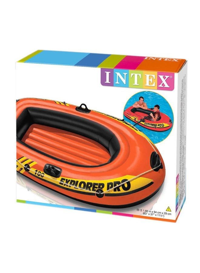 INTEX Explorer Pro 100 Boat 12.00x3.00x10.50inch - Image 2