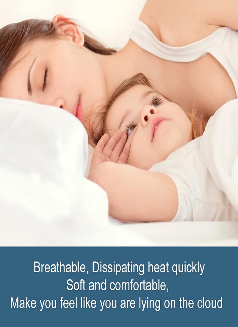Blueberry - Terry Breathable Mattress Protector Ultimate Soft Mattress Cover Super 100X200+20cm - Image 1