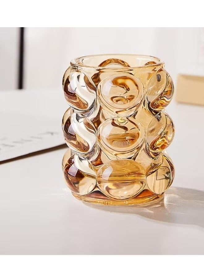 حامل فرش مكياج بني،على شكل فقاعات - متعدد الاستخدام - Image 4