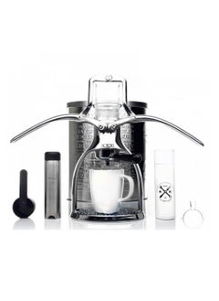 Rok Manual Espresso Maker with Silver color