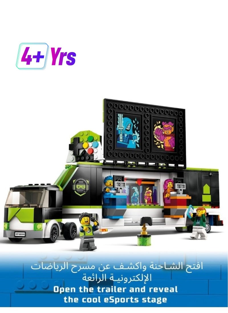 LEGO LEGO® City Gaming Tournament Truck 60388 Building Toy Set (344 Pieces)  - Image 1